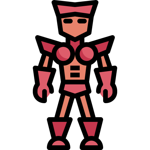 شخصيات العمل والمقتنيات رموز الخصم